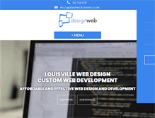 Tablet Screenshot of designweblouisville.com